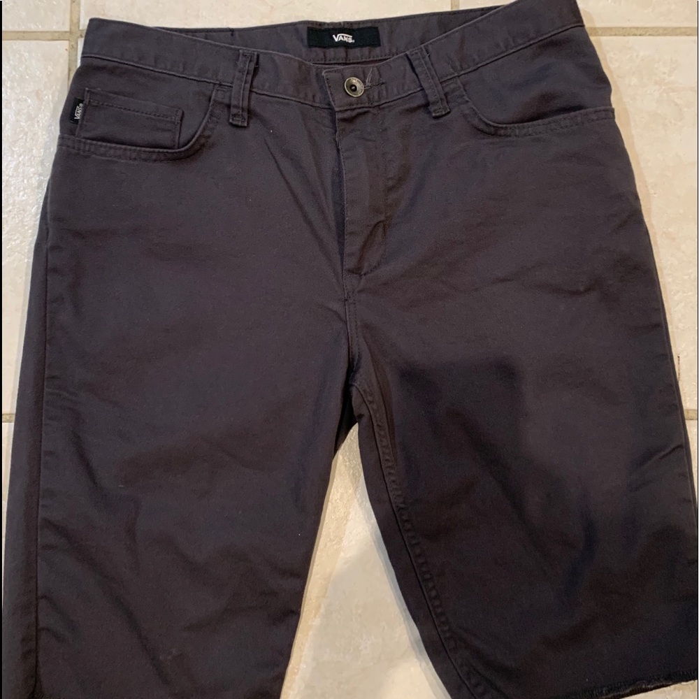 Vans grey colored khakis
